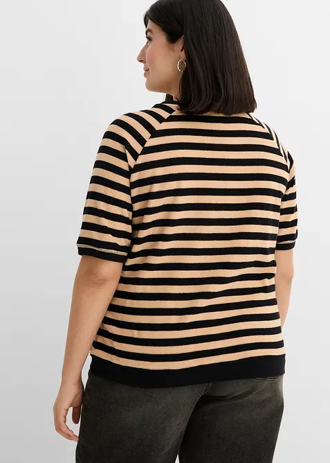 T-shirt en tissu &eacute;ponge doux, bonprix