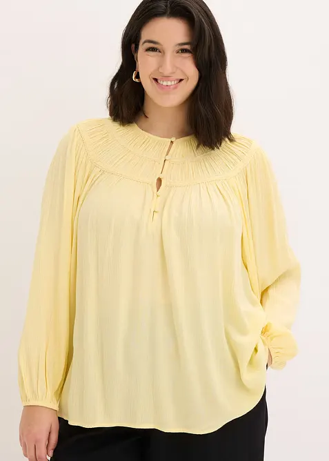 Tunique avec galons dentelle, bonprix