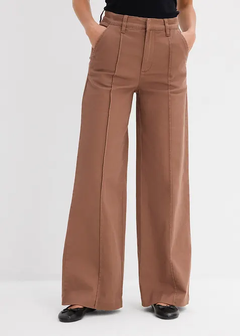 Pantalon en twill, bonprix