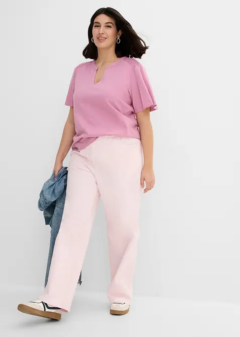 Tunika-Shirt aus reiner Bio-Baumwolle, bonprix