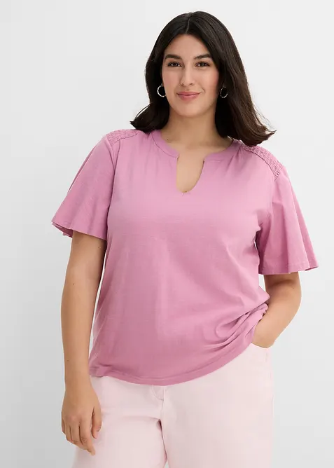 Tunika-Shirt aus reiner Bio-Baumwolle, bonprix