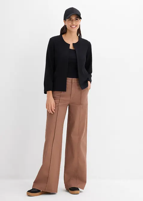 Veste en mati&egrave;re sweat, bonprix