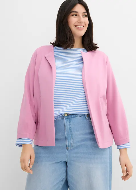 Veste en mati&egrave;re sweat, bonprix