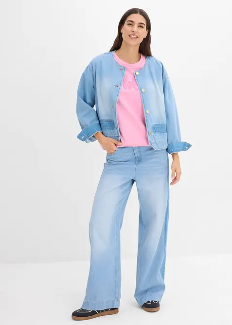 Sweatshirt aus Baumwoll-Mix, bonprix