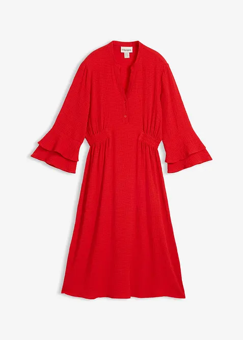 Robe en mati&egrave;re textur&eacute;e, bonprix