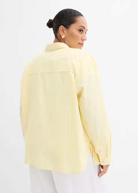 Chemisier ray&eacute; 100% coton, bonprix