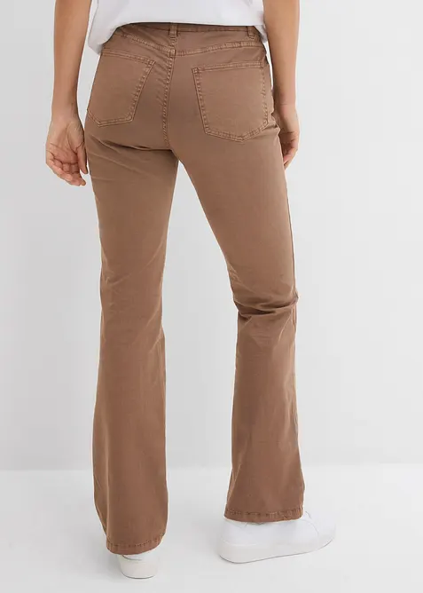 Flared Jeans Mid Waist, Stretch, bonprix