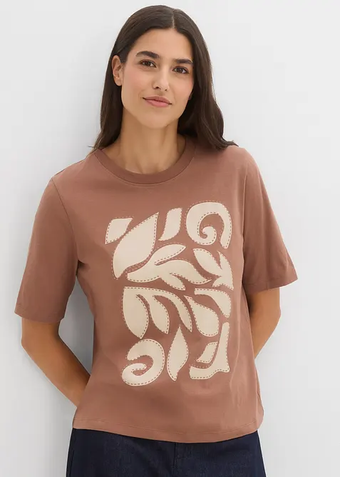 Shirt aus reiner Baumwolle, bonprix