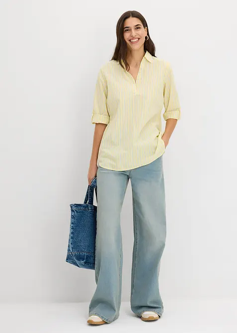 Bluse aus reiner Baumwolle, bonprix