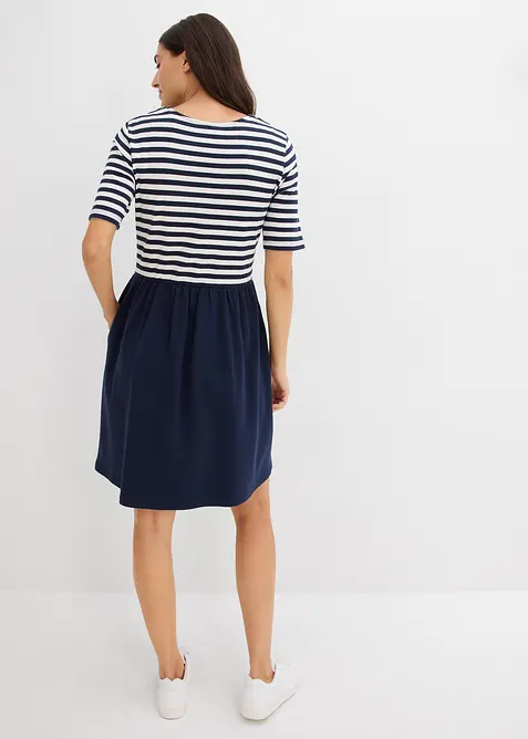 Shirtkleid aus reiner Baumwolle, bonprix