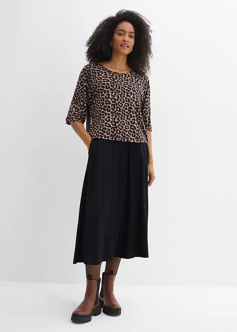 Robe fluide en jersey viscose, bonprix