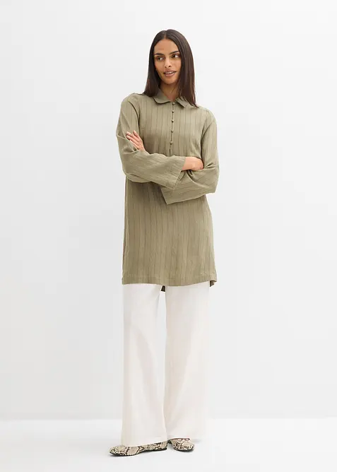 Blusenkleid aus Viskose-Mix, bonprix