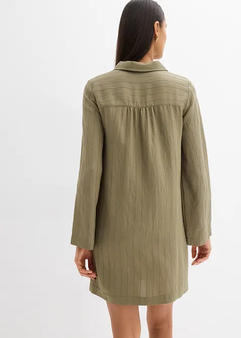 Blusenkleid aus Viskose-Mix, bonprix