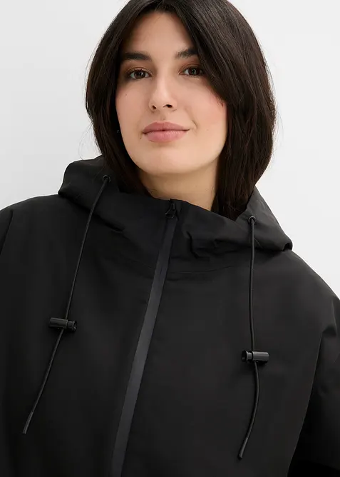 Leichter Regenmantel mit Umh&auml;ngetasche, bonprix