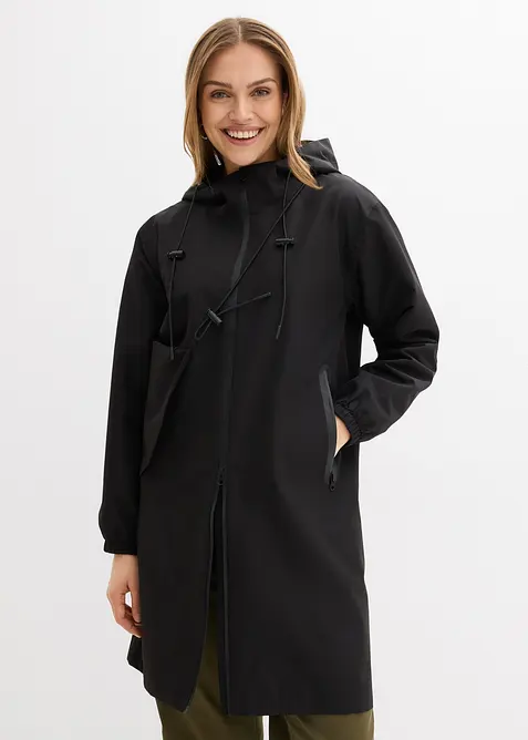 Leichter Regenmantel mit Umh&auml;ngetasche, bonprix