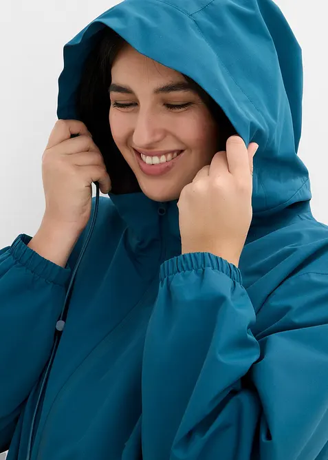 Leichter Regenmantel mit Umh&auml;ngetasche, bonprix