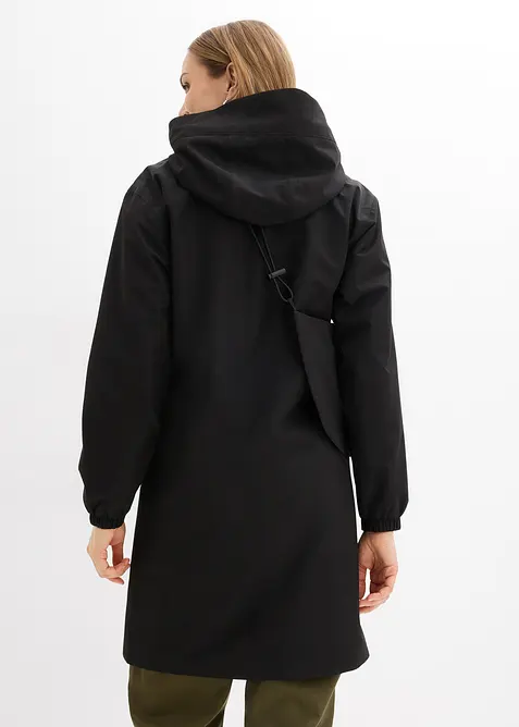 Leichter Regenmantel mit Umh&auml;ngetasche, bonprix