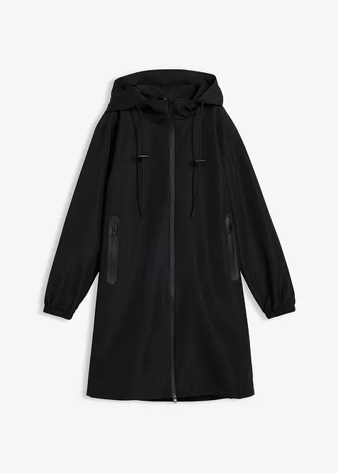 Leichter Regenmantel mit Umh&auml;ngetasche, bonprix