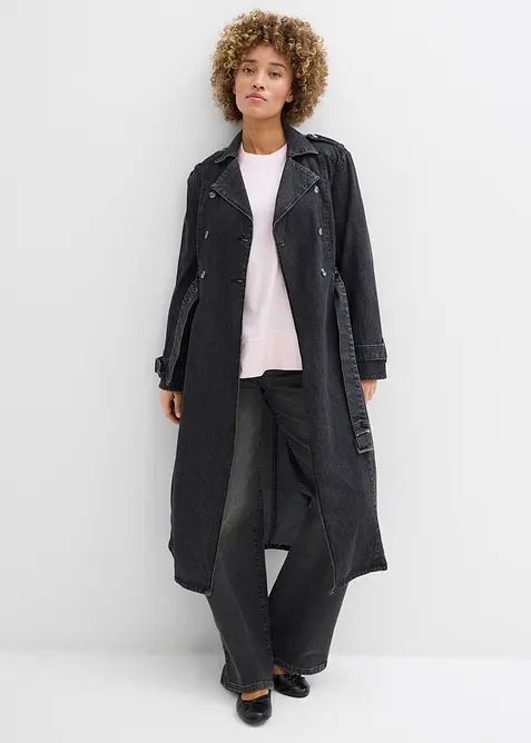 T-shirt manches longues en coton, bonprix