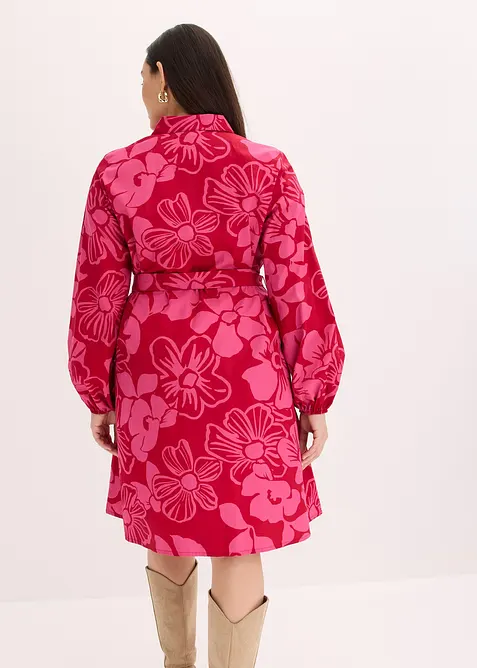 Robe-chemise 100% coton, bonprix