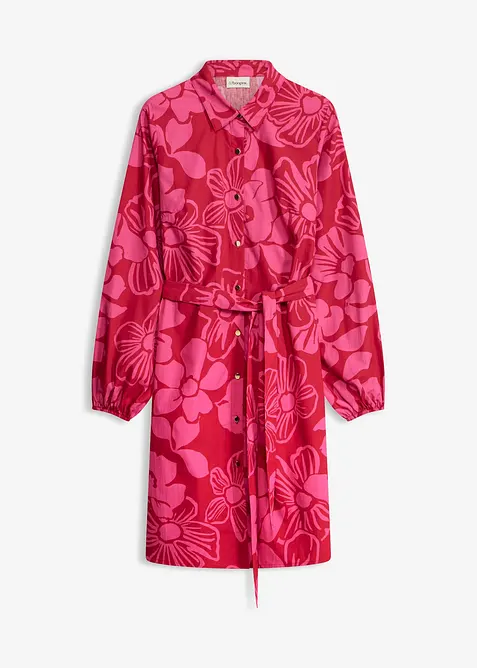 Blusenkleid aus reiner Baumwolle, bonprix