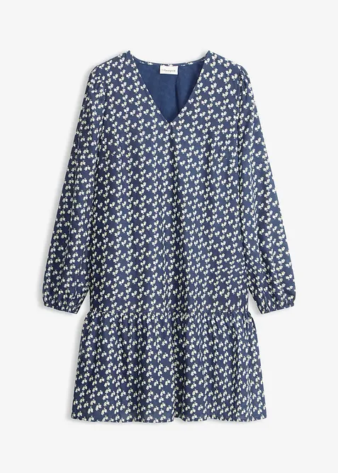 Robe courte effet froiss&eacute;, bonprix