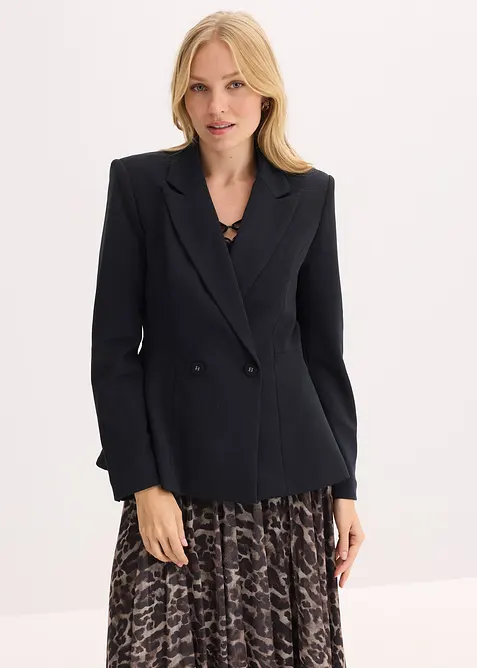 Blazer avec haut p&eacute;plum, bonprix