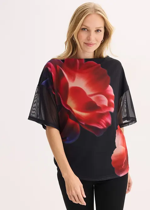 Shirt aus Mesh, bonprix