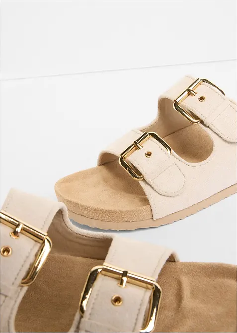 Mules avec boucles, bonprix