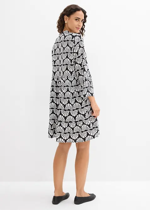 Tunika-Kleid aus flie&szlig;ender Viskose, bonprix