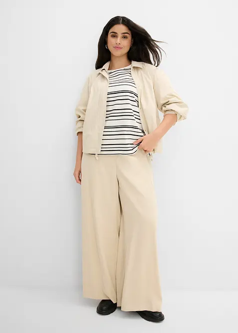 Palazzo-Hose aus Viskose-Mix, bonprix