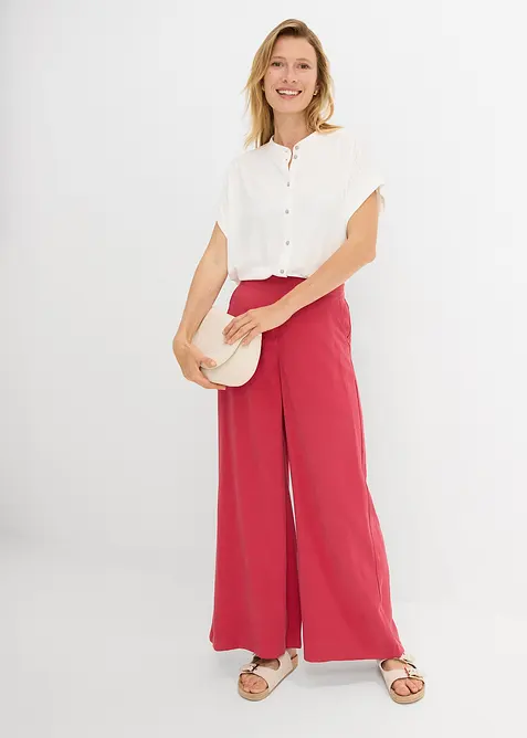 Palazzo-Hose aus Viskose-Mix, bonprix