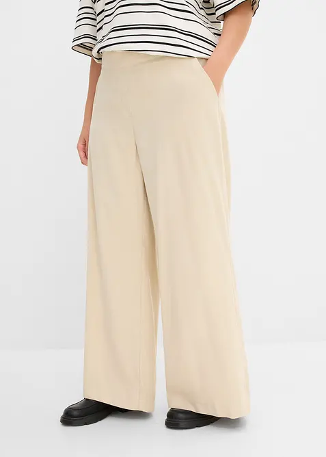 Palazzo-Hose aus Viskose-Mix, bonprix