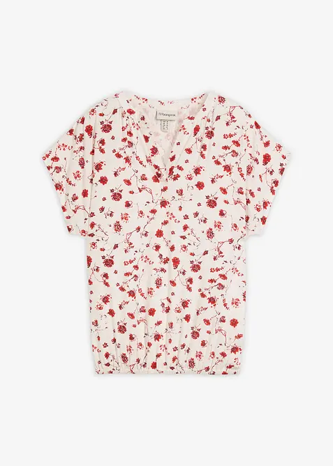 Tunikabluse aus flie&szlig;ender Viskose, bonprix