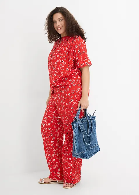 Blouse ample en viscose fluide, bonprix