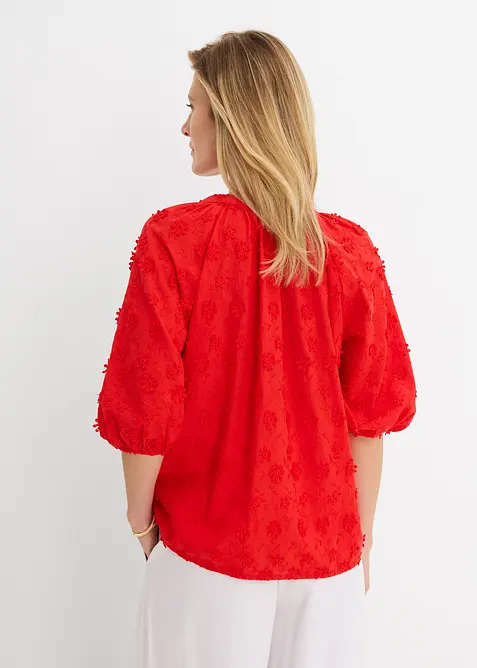 Blouse longue 100% coton, bonprix