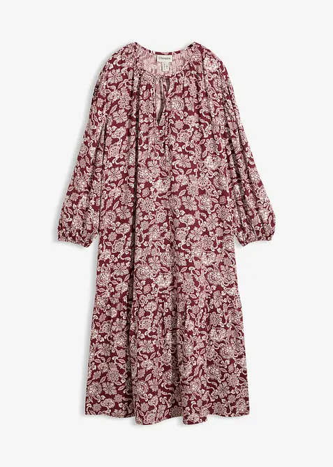 Tunika-Kleid aus flie&szlig;ender Viskose, bonprix