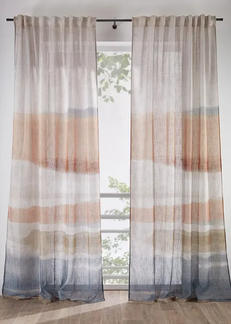 Vorhang mit Druck (1er Pack), bonprix