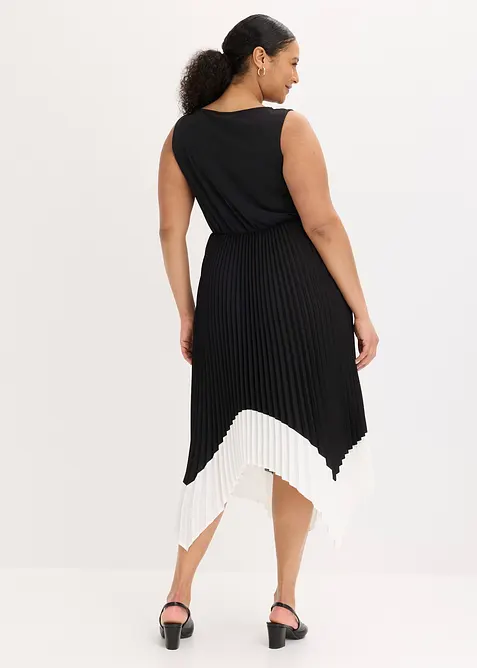 Robe &agrave; base asym&eacute;trique, bonprix