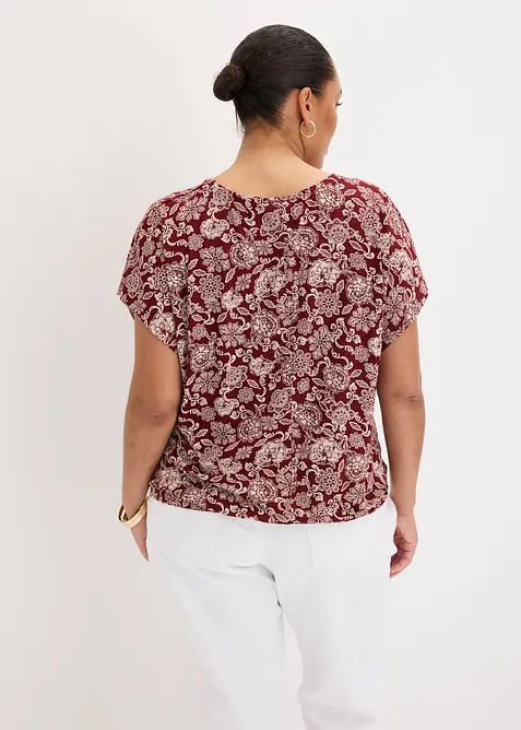 T-shirt fin en viscose extensible, bonprix