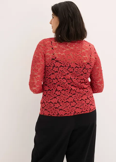 T-shirt manches longues cintr&eacute;, bonprix