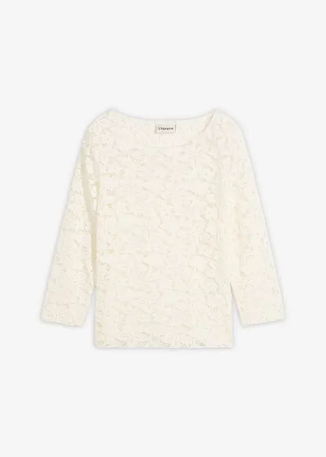 T-shirt manches longues cintr&eacute;, bonprix