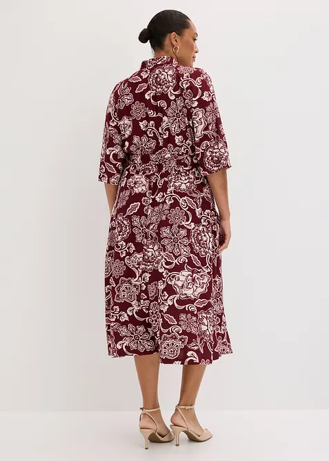 Robe-chemise en viscose fluide, bonprix