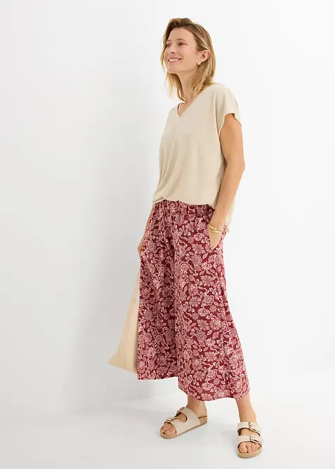 Oversize-Shirt in Strickoptik, bonprix