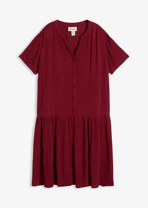 Tunika-Kleid aus flie&szlig;ender Viskose, bonprix