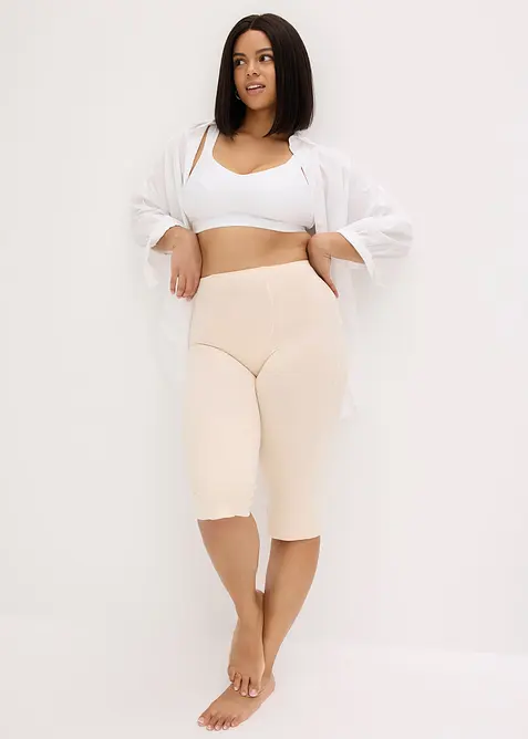 Pantalon corsaire sculptant, maintien l&eacute;ger, bonprix