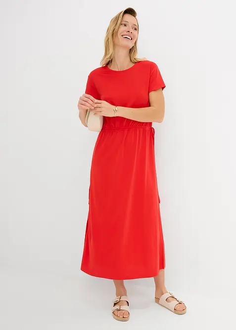 Shirtkleid aus weichem Piqu&eacute;, bonprix