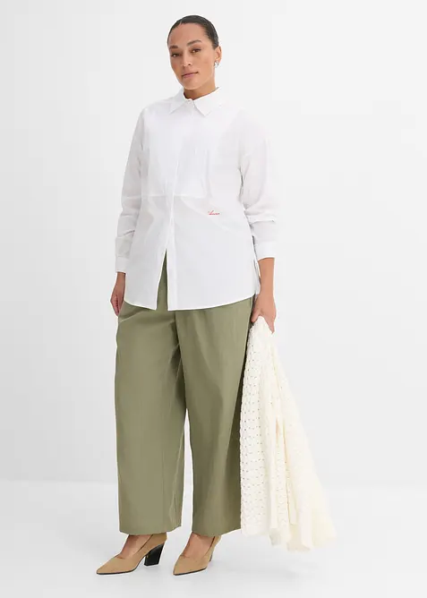 Chemisier avec broderie, bonprix