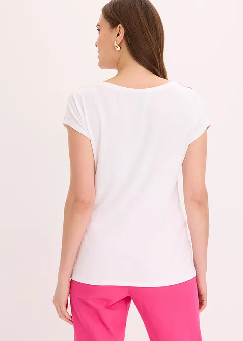 Shirt mit &uuml;berschnittenen Schultern, bonprix