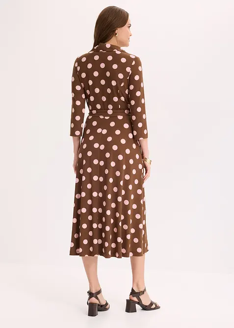 Robe-chemise avec lien &agrave; nouer (ens. 2 pces), bonprix